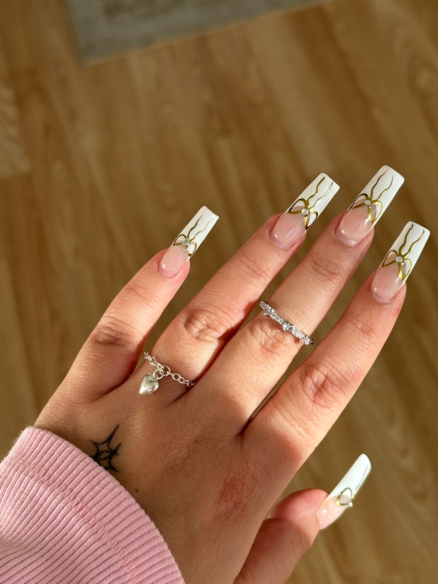 Silver love ring - FOREVERLINKX