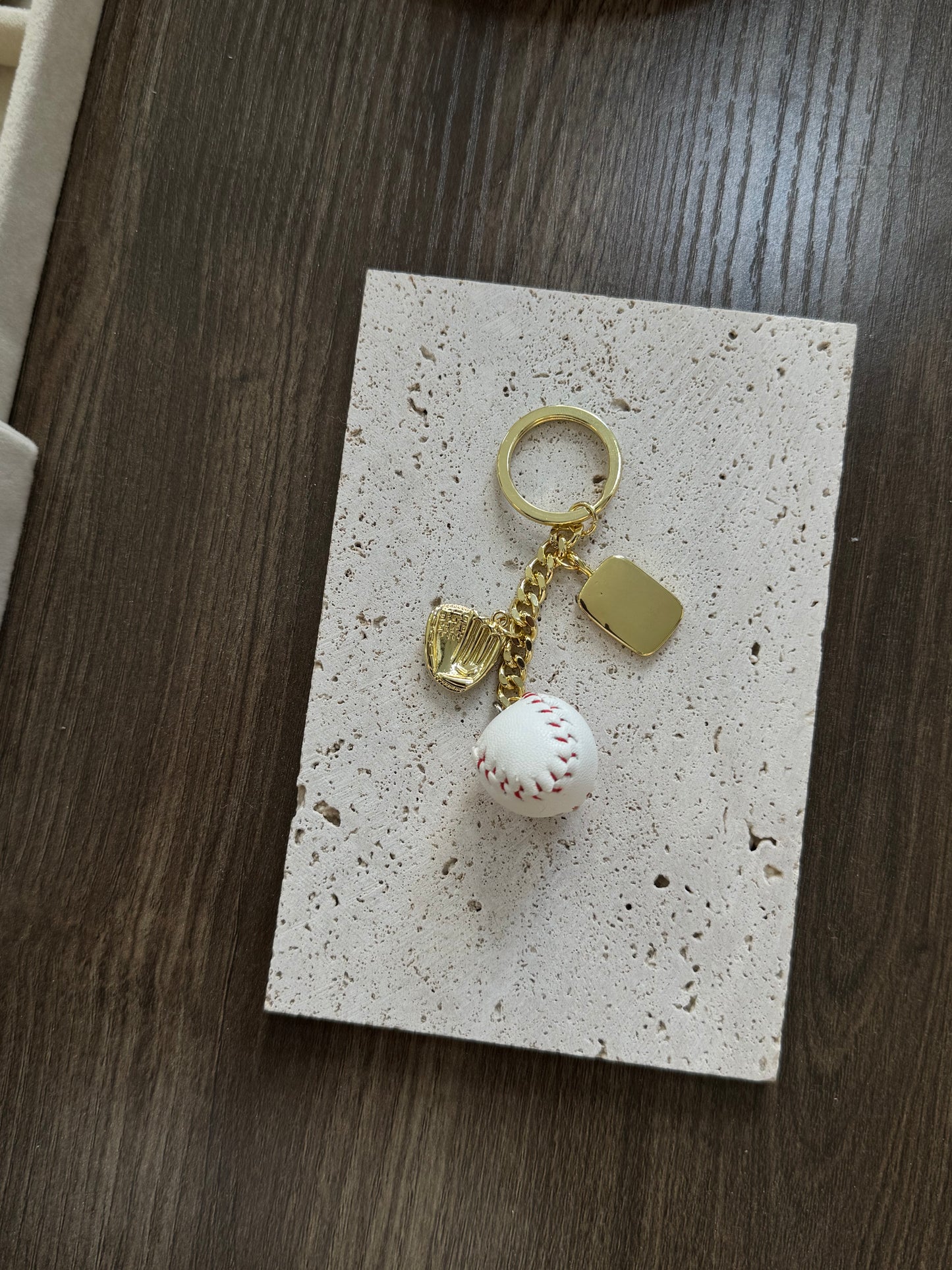 Game day engravable keychain