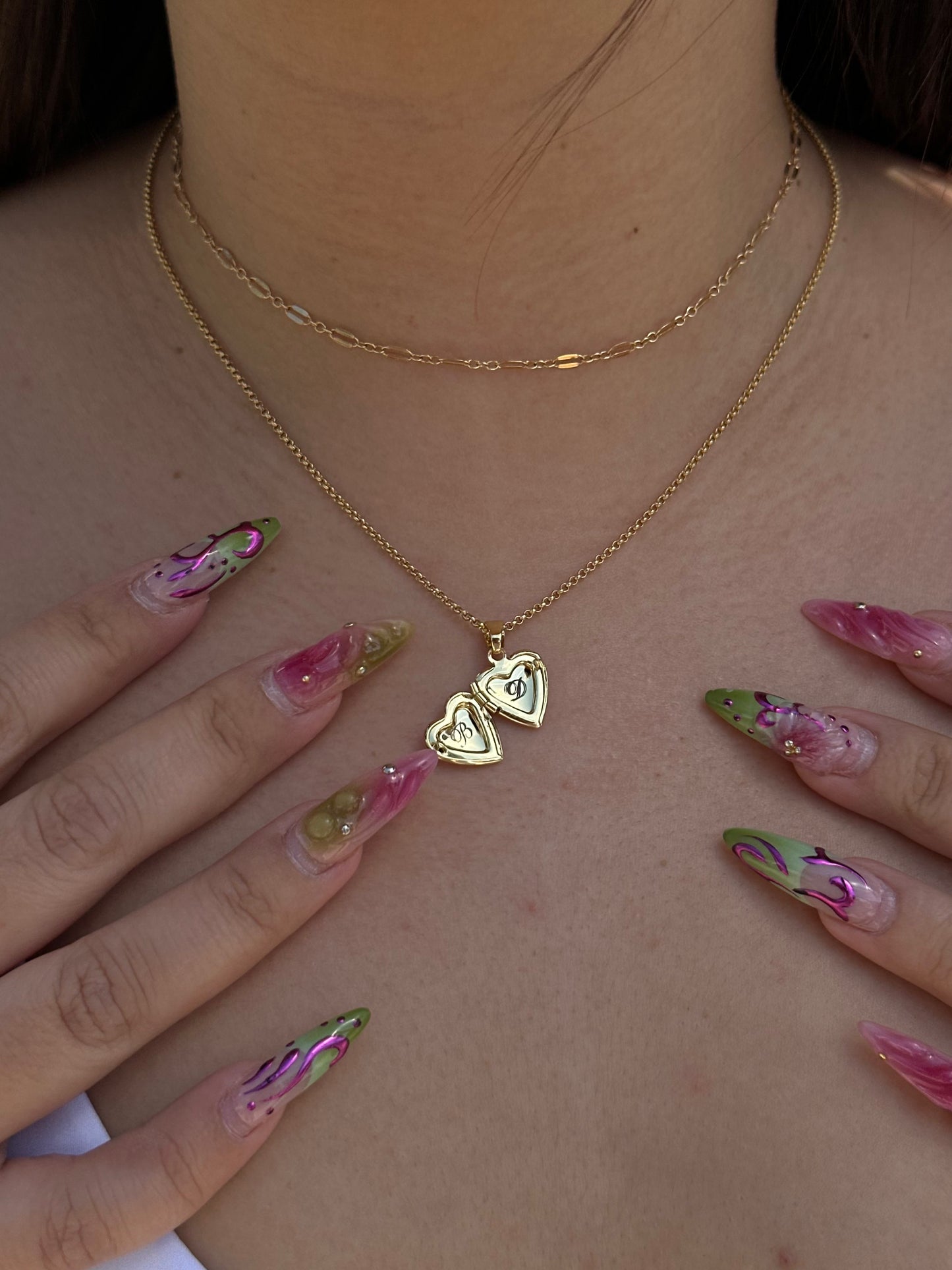 Lover heart necklace - FOREVERLINKX