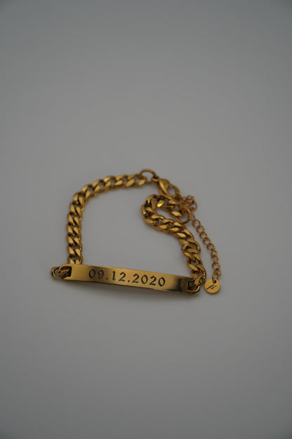 Cuban escalva bracelet