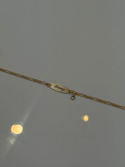Lumi name bracelet