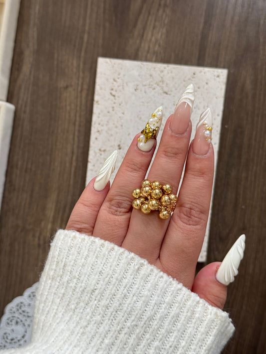 Halo Stack Ring