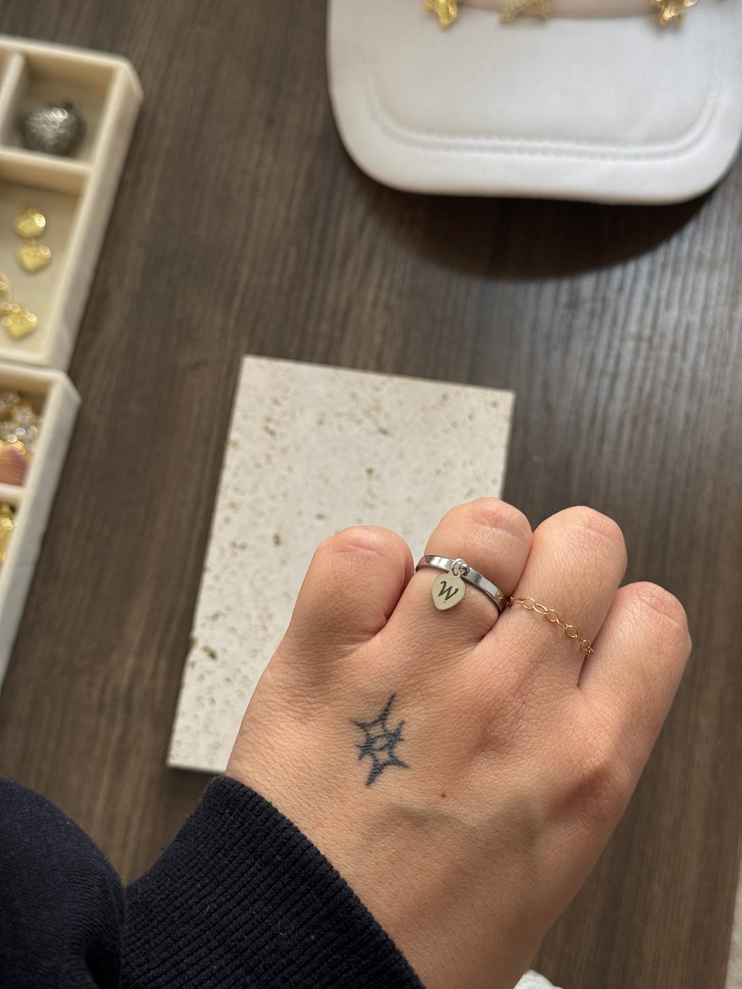 Mini Dangle Ring