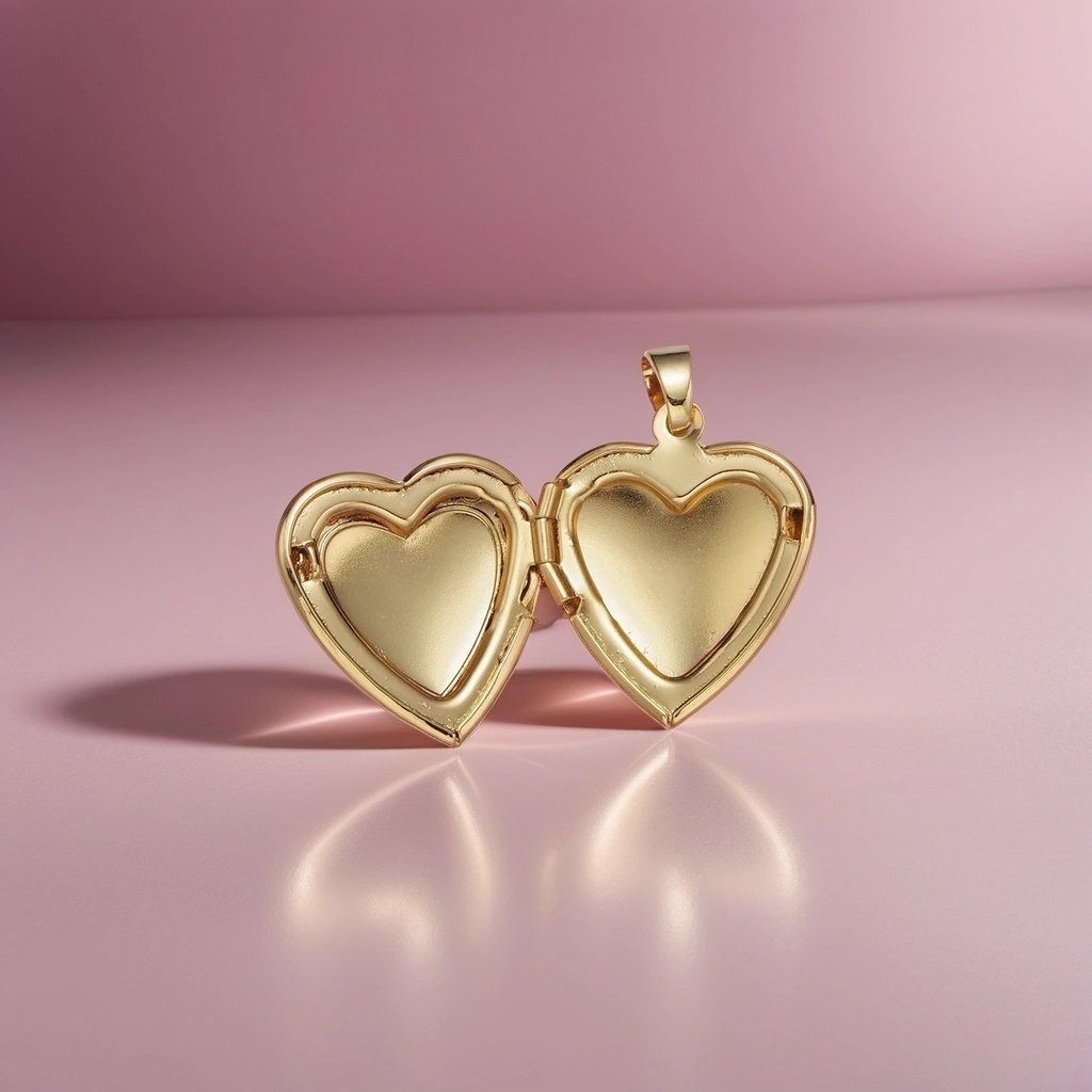 Classic Heart Locket necklace - FOREVERLINKX