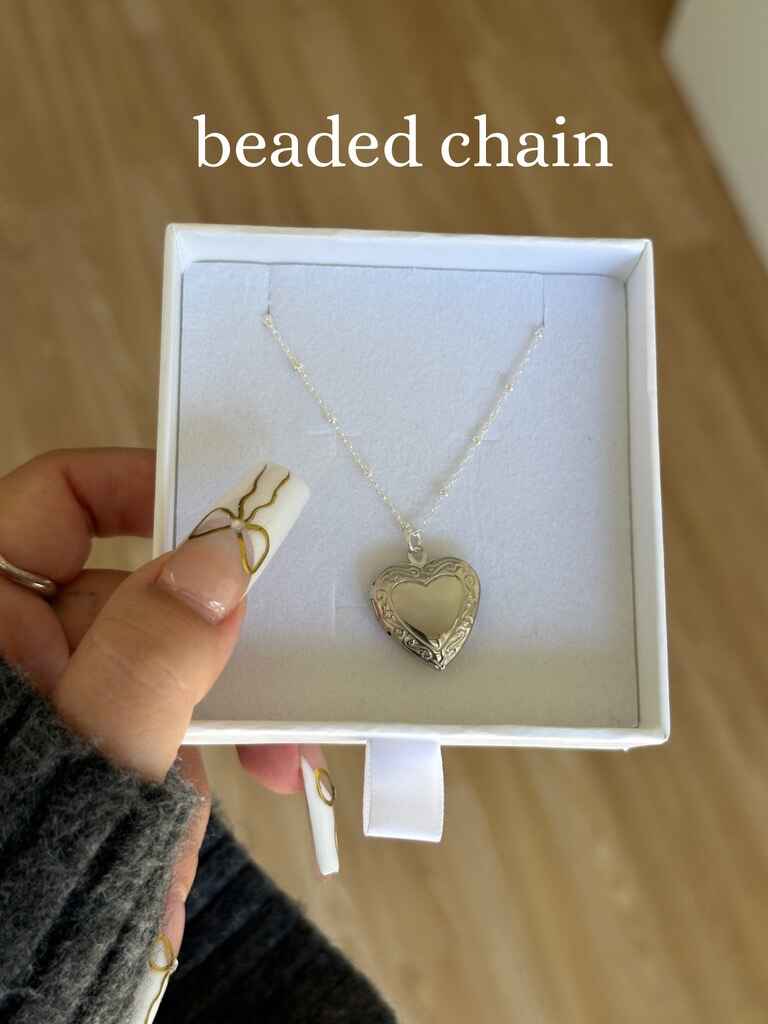 Silver Heartfelt Locket necklace - FOREVERLINKX