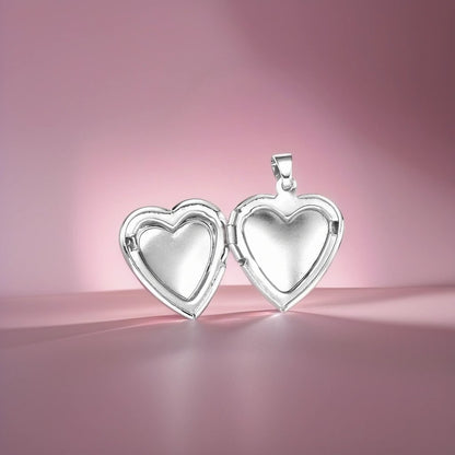 Silver Heartfelt Locket(Locket only) - FOREVERLINKX